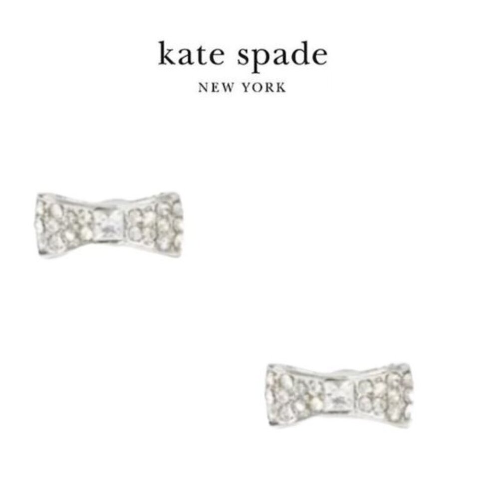 ♠️ Kate Spade ♠️ Ready Set Bow Pave - Bow Studs